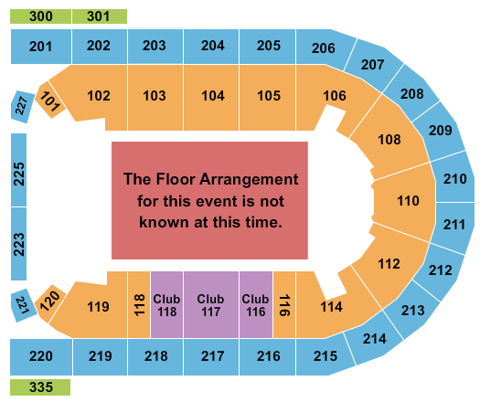 Mohegan Sun Arena at Casey Plaza Disney On Ice Seating Chart